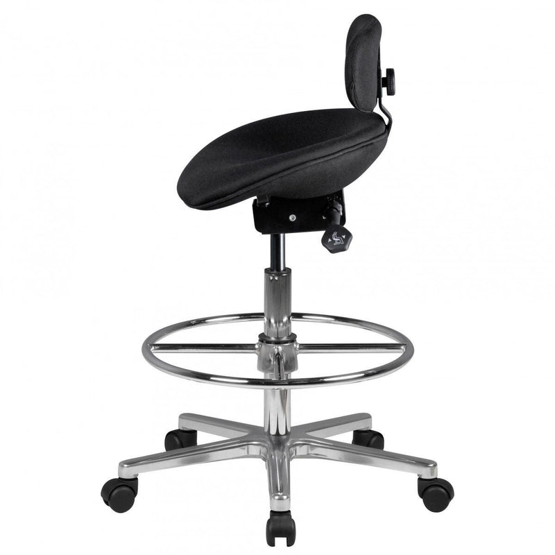 AMSTYLE Arbeitshocker SPM1.277 schwarz