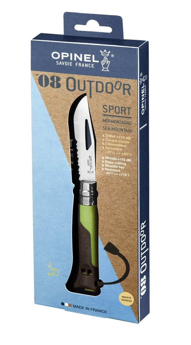 OPINEL Klappmesser grün/grau