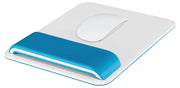 LEITZ Mousepad mit Handgelenkauflage Ergo WOW weiß, blau