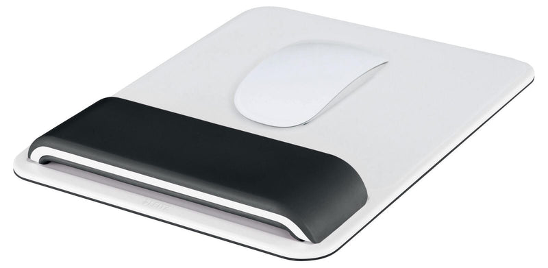 LEITZ Mousepad mit Handgelenkauflage Ergo WOW weiß, schwarz