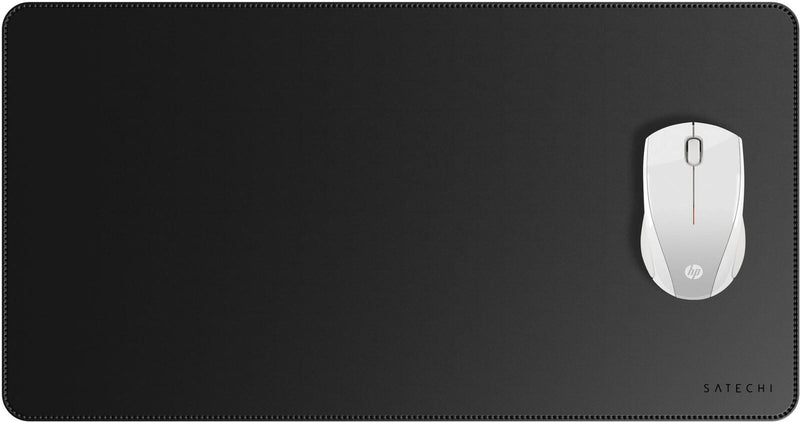 SATECHI Mousepad Eco Leather Deskmat schwarz