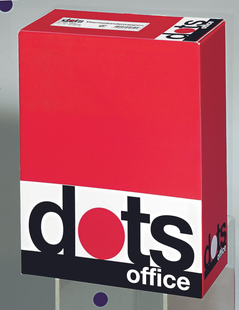 dots Thermo-Bindemappen DIN A4 weiß 3 mm