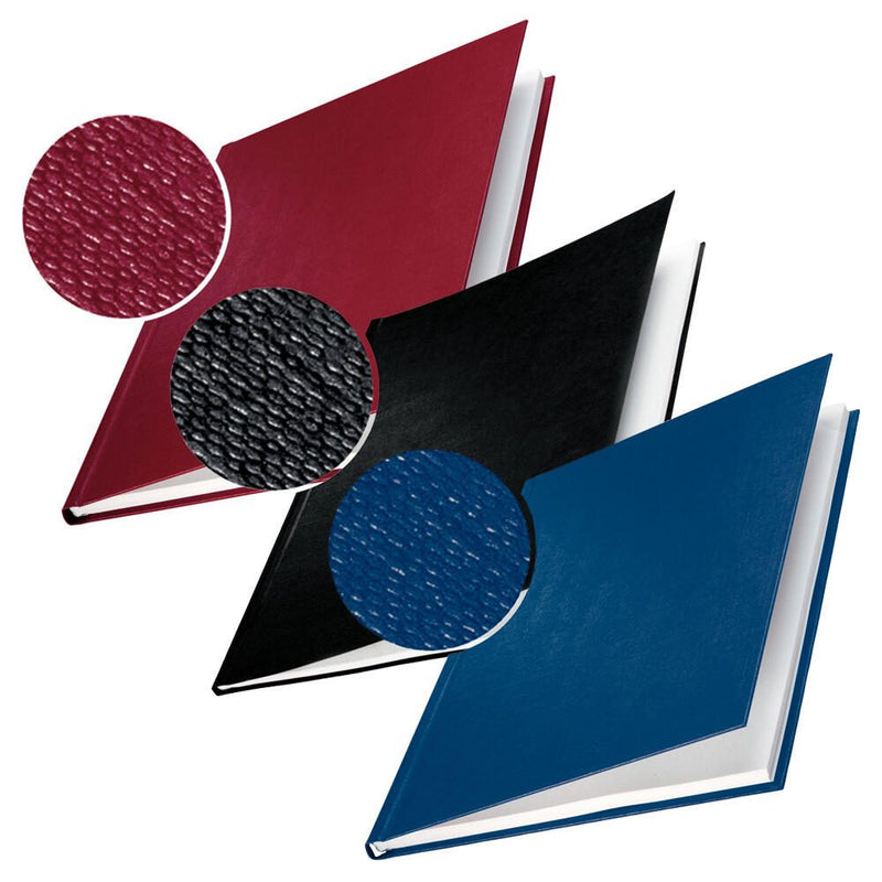 LEITZ Buchbindemappen blau für 141-175 Blatt DIN A4