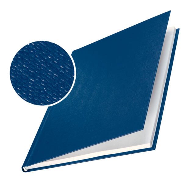 LEITZ Buchbindemappen blau für 176-210 Blatt DIN A4
