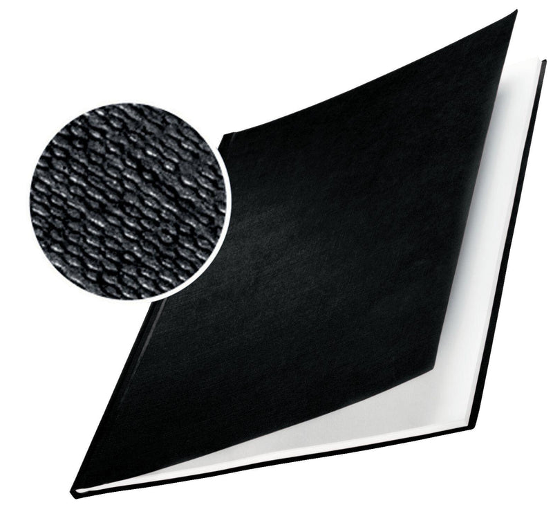 LEITZ Buchbindemappen schwarz für 211-245 Blatt DIN A4