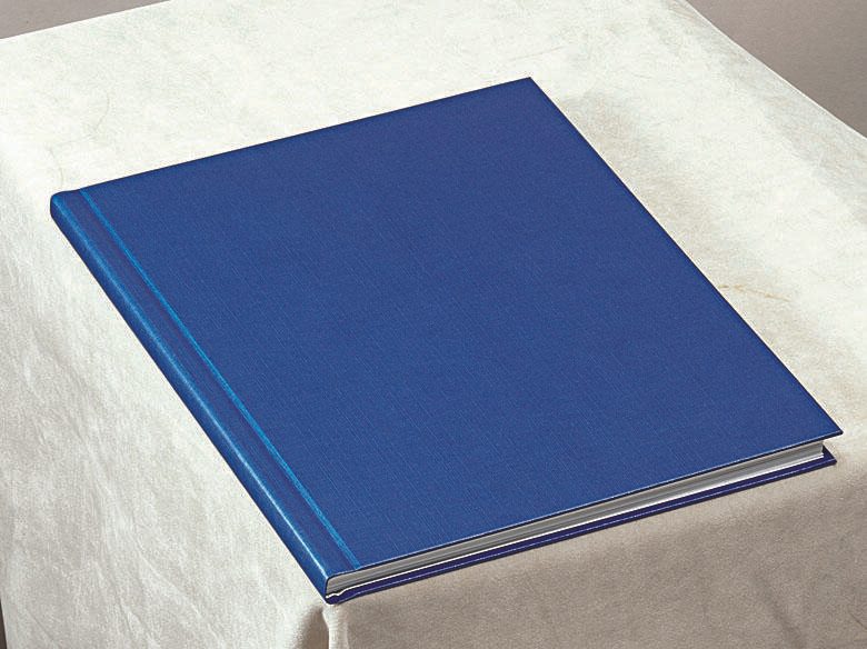 LEITZ Buchbindemappen blau für 246-280 Blatt DIN A4