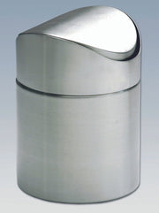 chg Tischmülleimer silber