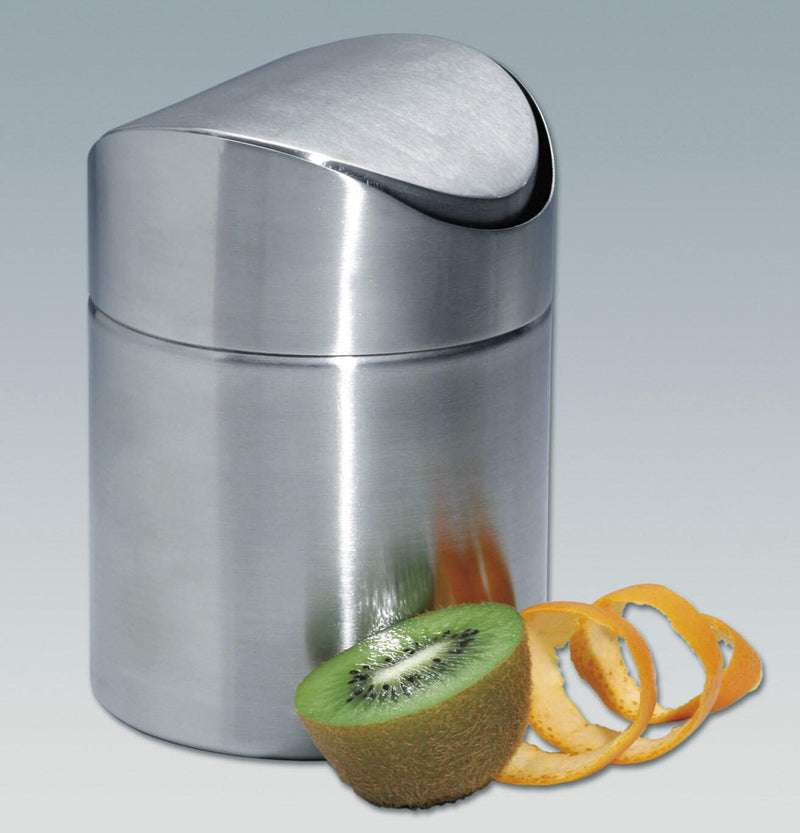 chg Tischmülleimer silber