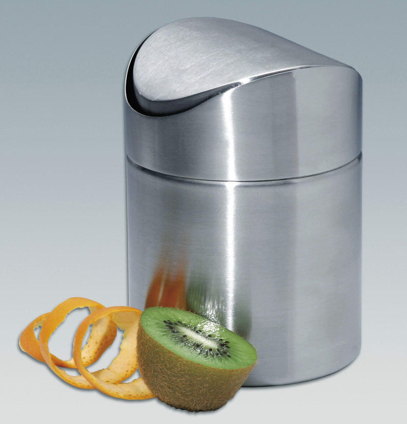 chg Tischmülleimer silber
