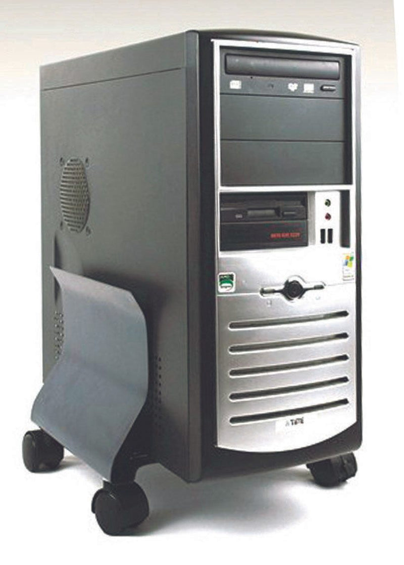 Fellowes PC-Ständer mit Rollen schwarz