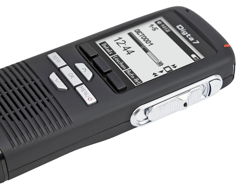 GRUNDIG Digta 7 mit DigtaSoft One digitales Diktiergerät 2 GB