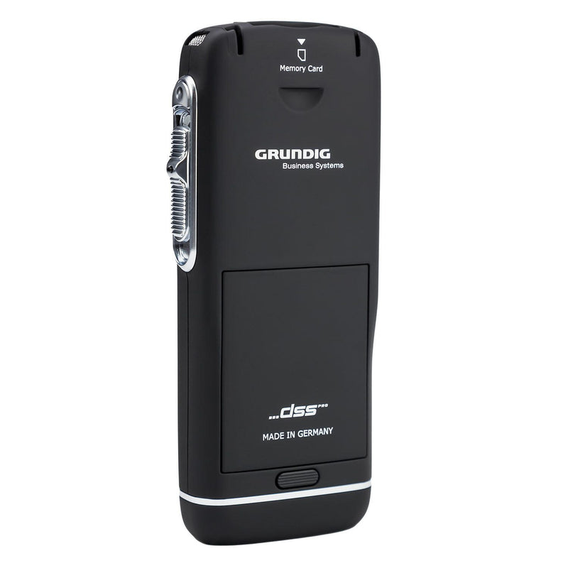 GRUNDIG Digta 7 Premium Set mit DigtaSoft One Software digitales Diktiergerät-Set 2 GB