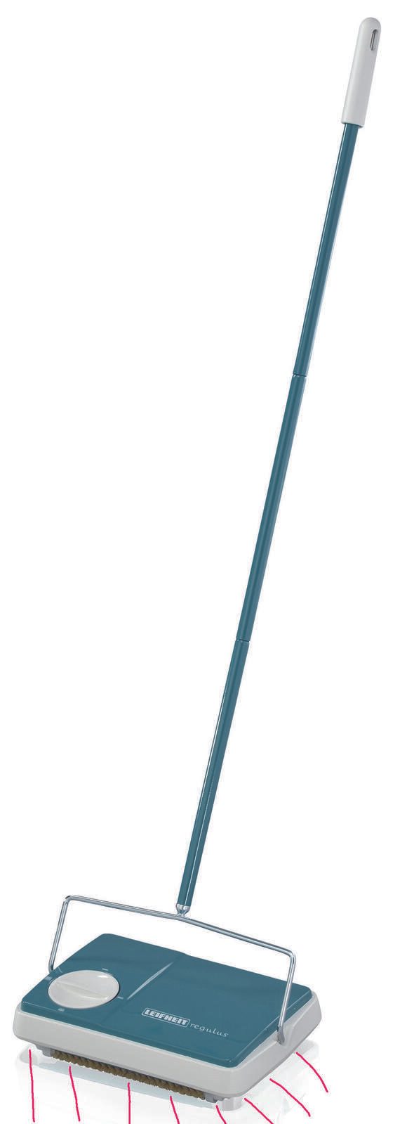 LEIFHEIT Teppichkehrer Kunststoff blau/weiß