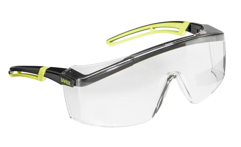 uvex Schutzbrille astrospec 2.0 schwarz, lime