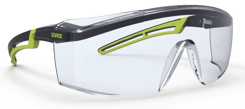 uvex Schutzbrille astrospec 2.0 schwarz, lime