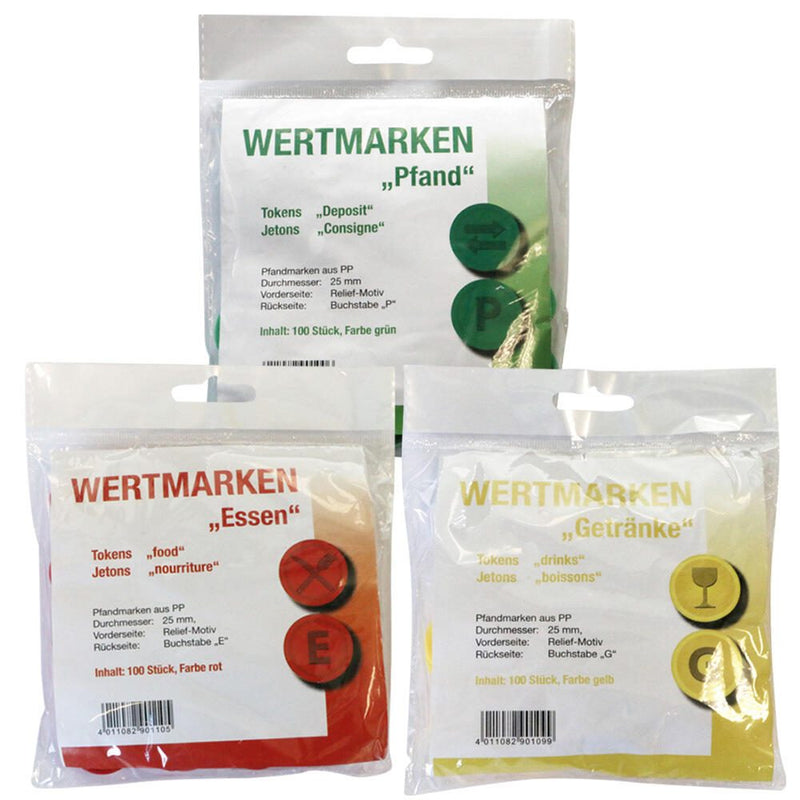 WOLF & APPENZELLER Getränke Wertchips gelb
