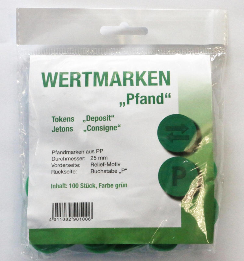 WOLF & APPENZELLER Pfand Wertchips grün