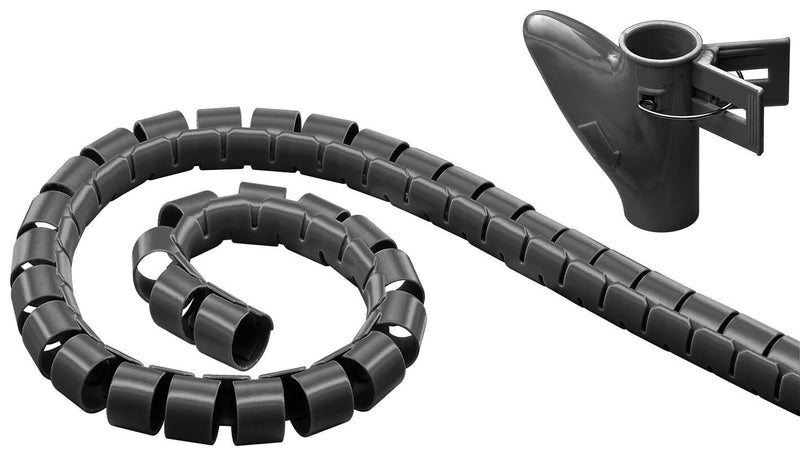 goobay Kabelschlauch 2.5 m schwarz