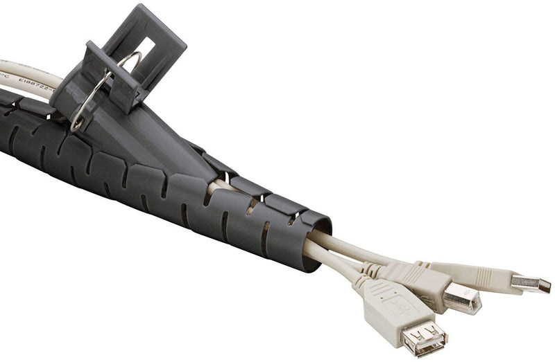 goobay Kabelschlauch 2.5 m schwarz