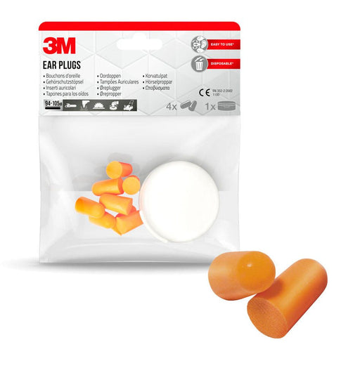 3M Ohrstöpsel 37 dB orange hypoallergischer PU-Schaum
