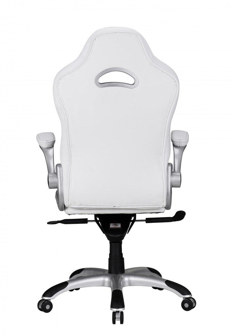 AMSTYLE Gaming Stuhl weiß/grau