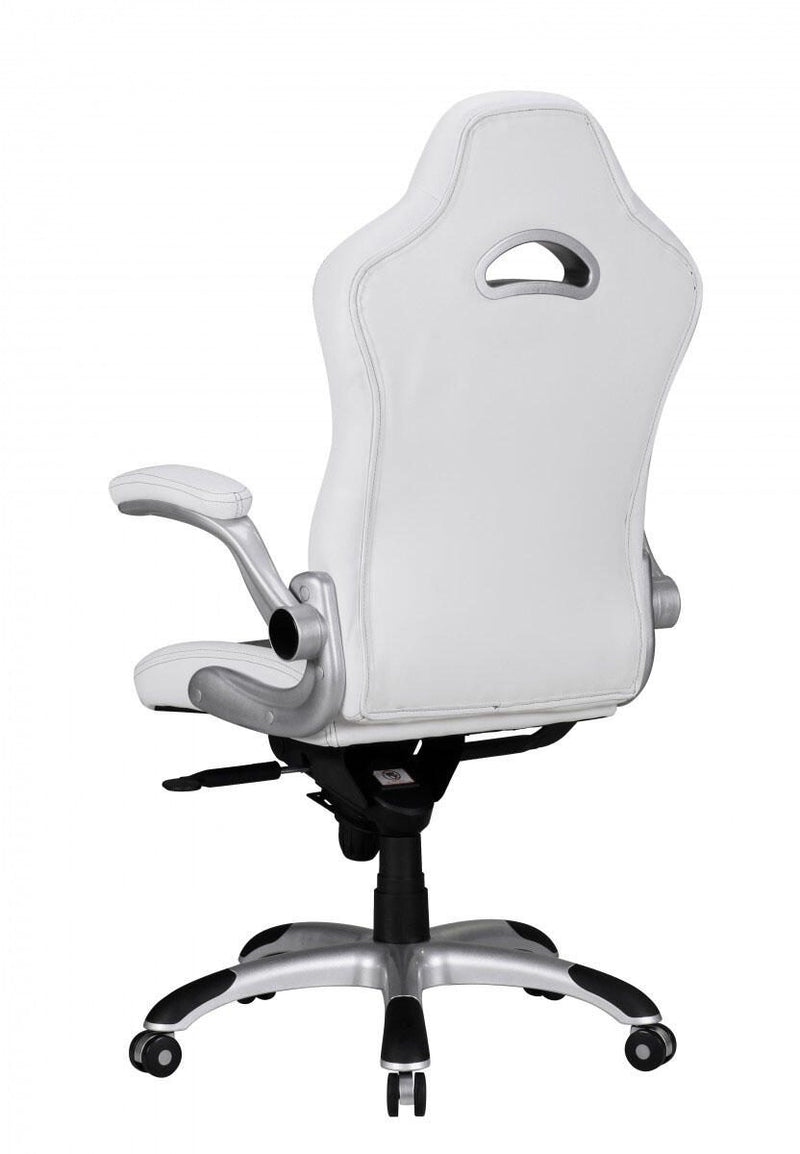 AMSTYLE Gaming Stuhl weiß/grau
