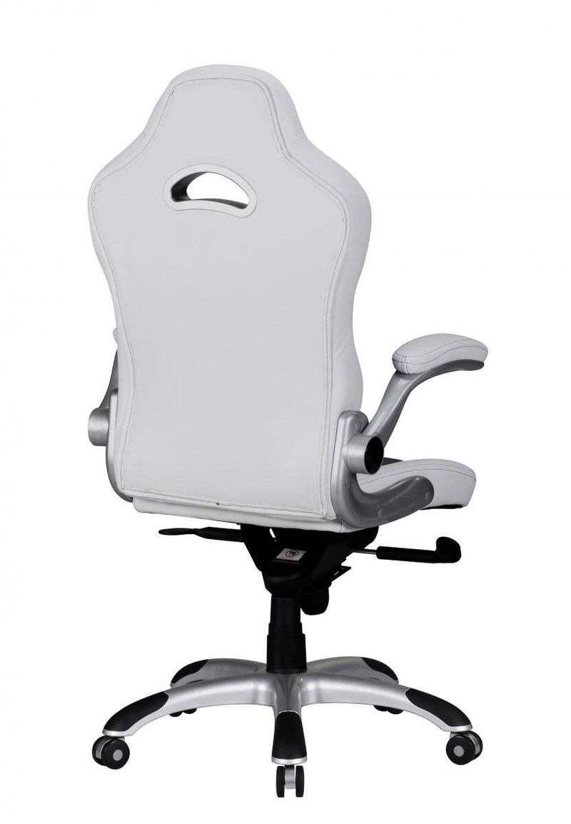 AMSTYLE Gaming Stuhl weiß/grau