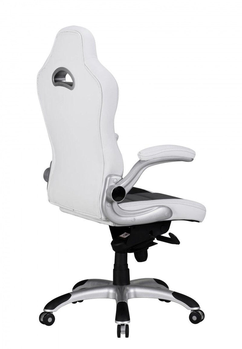 AMSTYLE Gaming Stuhl weiß/grau