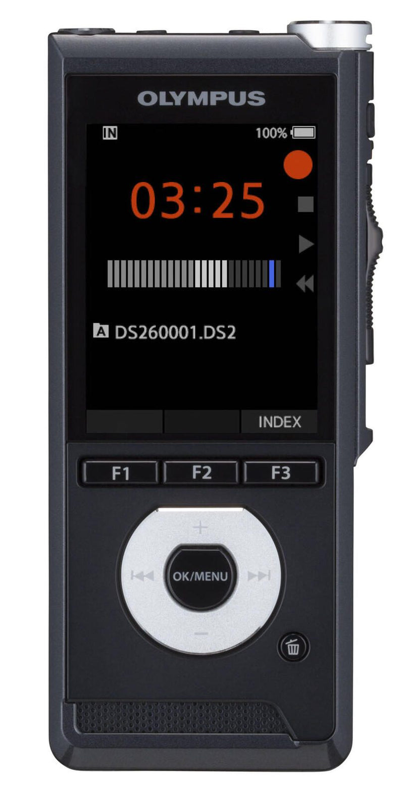 OLYMPUS DS-2600 + AS-2400 digitales Diktiergerät-Set 2 GB