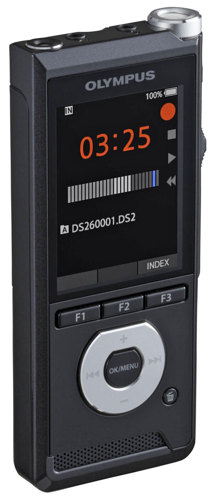 OLYMPUS DS-2600 + AS-2400 digitales Diktiergerät-Set 2 GB