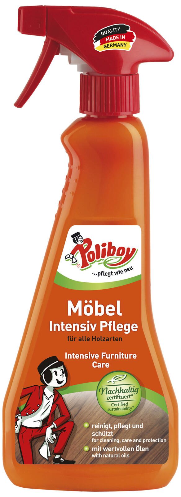Poliboy Möbelpflege Möbel Intensiv Pflege 0,375 l