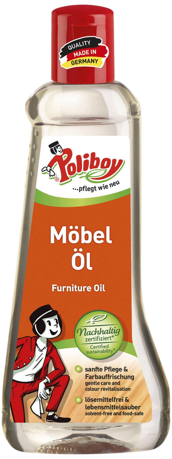 Poliboy Möbelpflege Möbel Öl 0,2 l