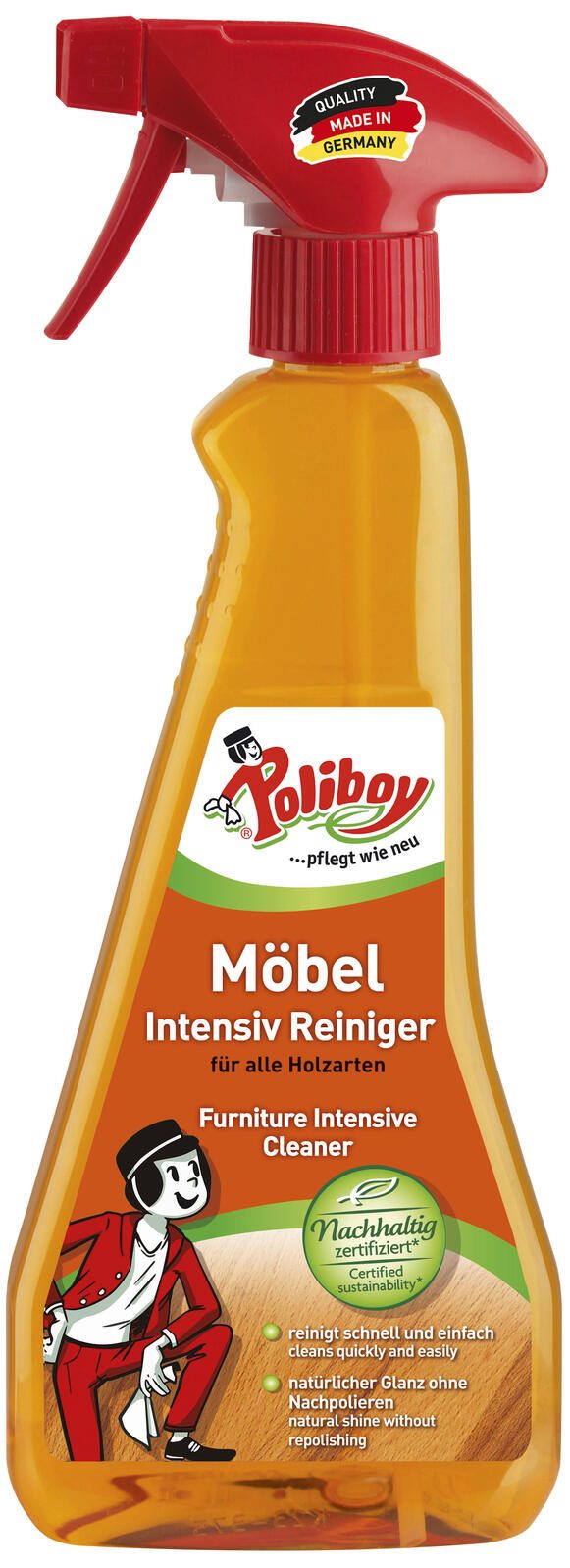 Poliboy Möbelpflege Intensiv Reiniger 0,375 l