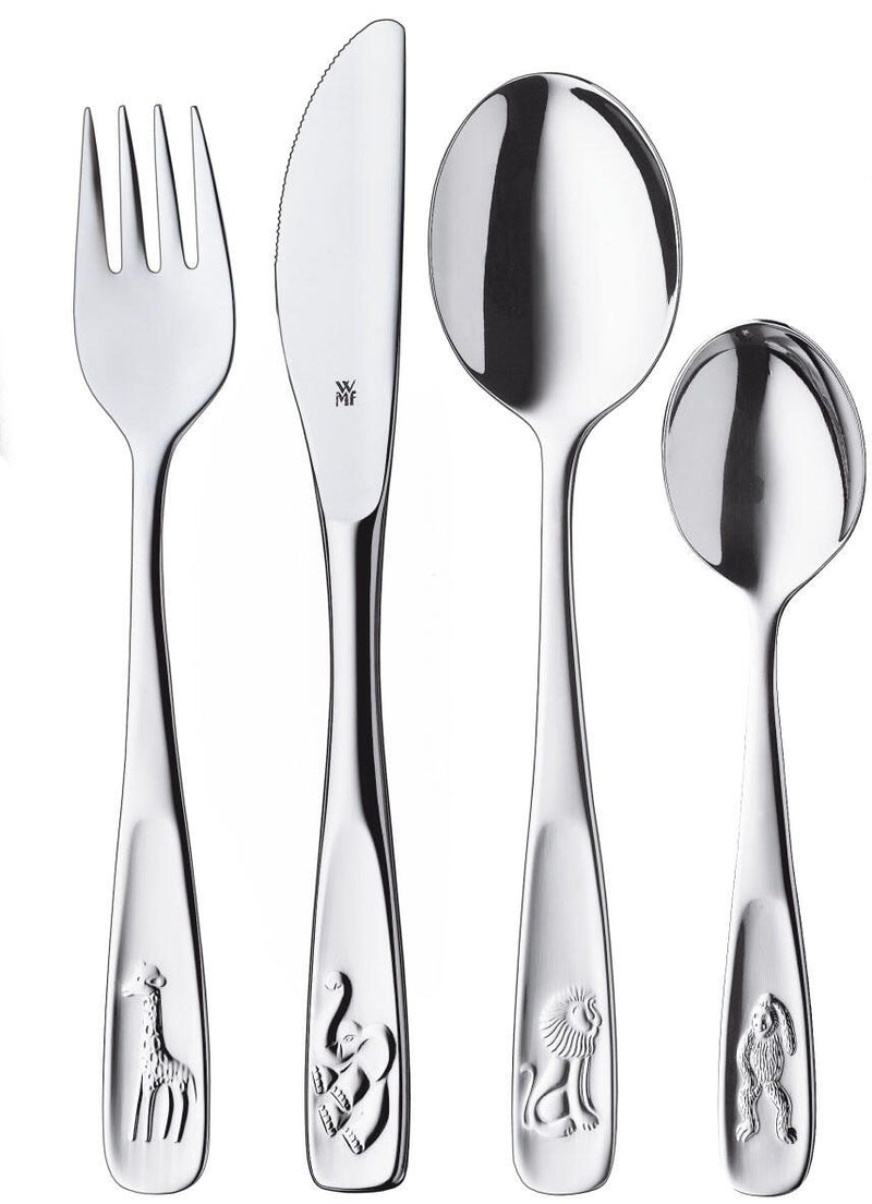 WMF Kinderbesteck-Set Tiere silber