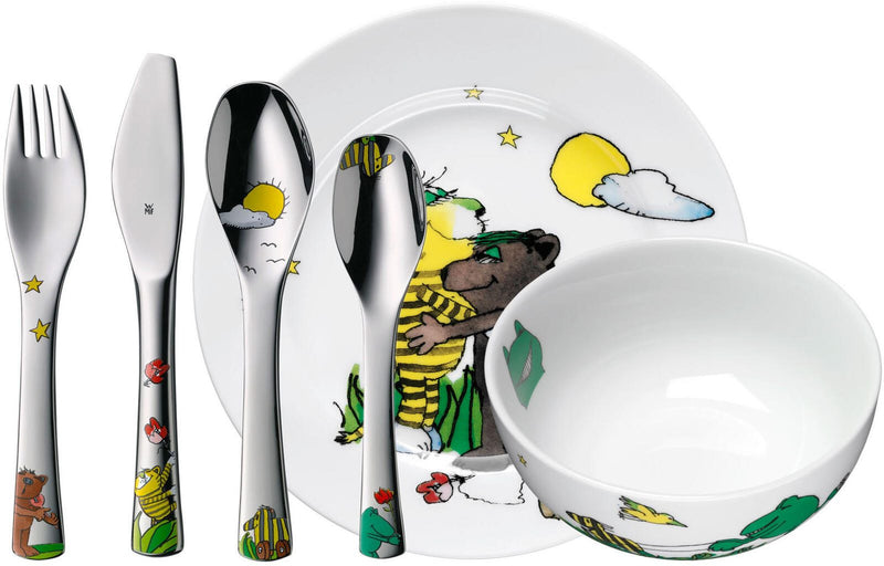 WMF Janosch Kindergeschirr-Set weiß
