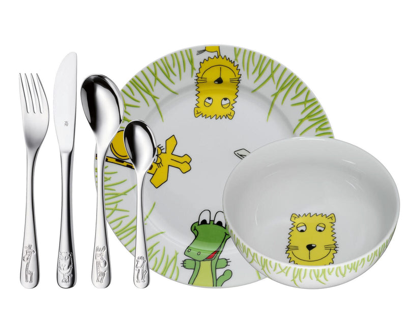 WMF Safari Kindergeschirr-Set weiß