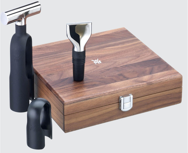WMF Baric Sommelier-Set silber, schwarz
