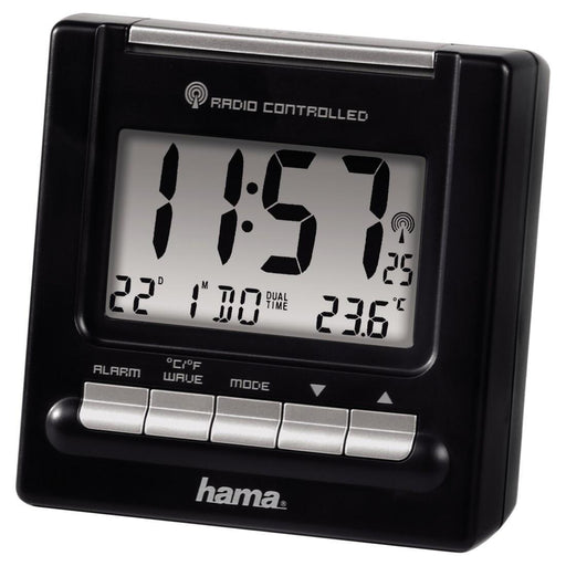 Hama digitaler Funkwecker RC200 schwarz