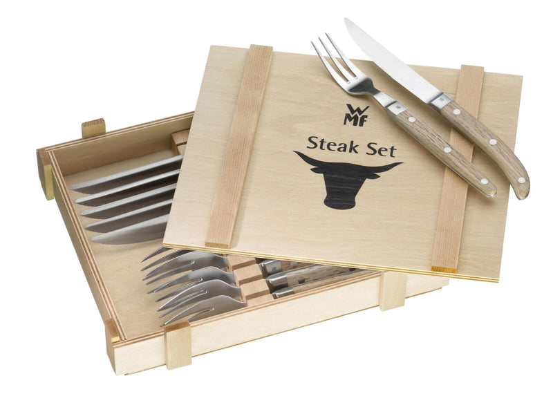 WMF Steakbesteck Ranch braun
