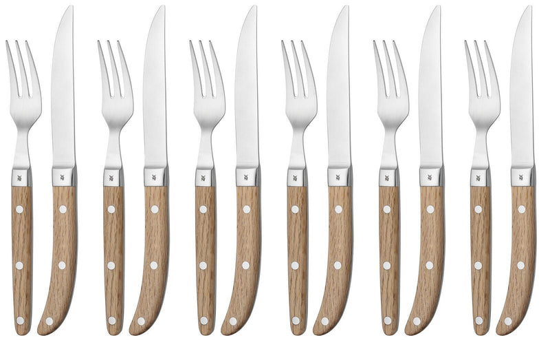 WMF Steakbesteck Ranch braun