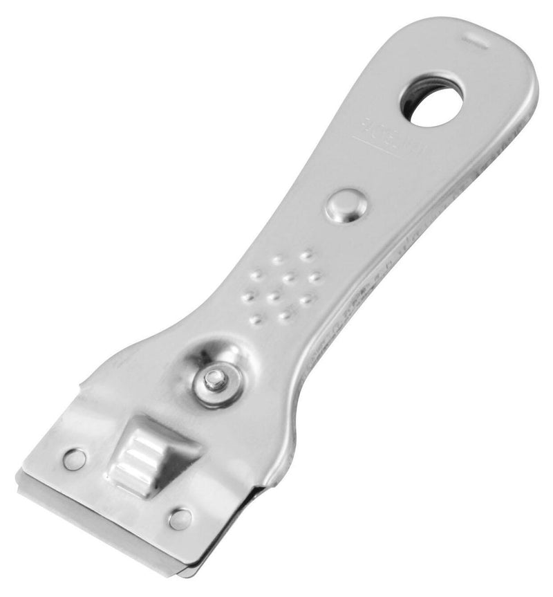 FACKELMANN Glasschaber silber