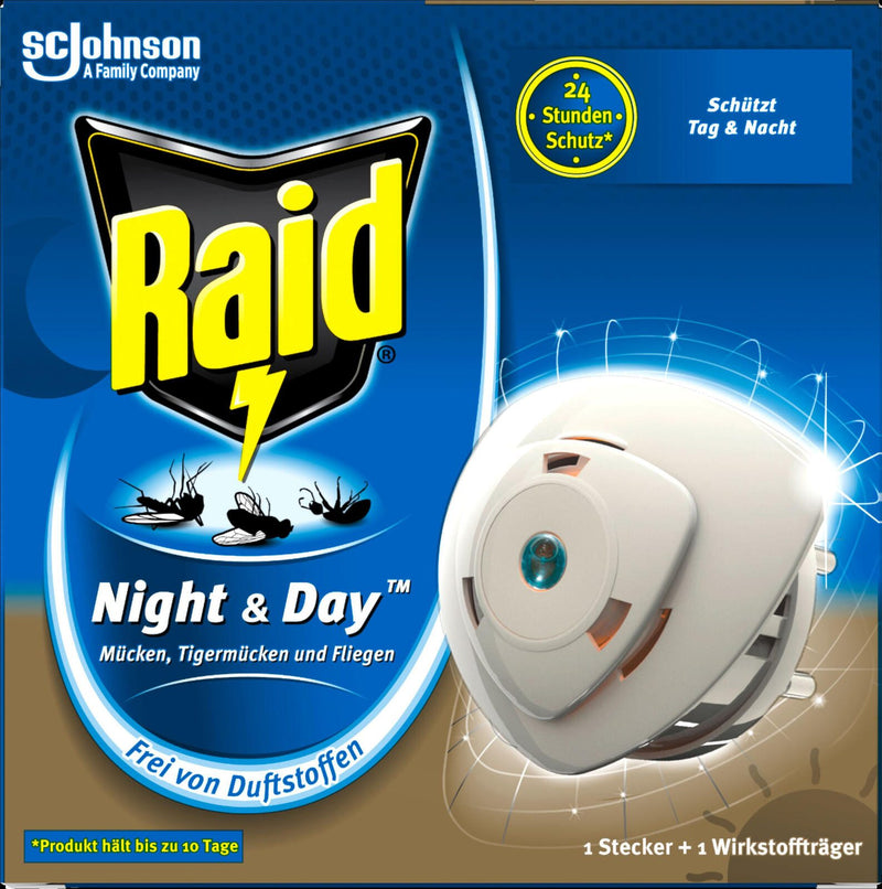 Raid Mückenstecker Night & Day Trio