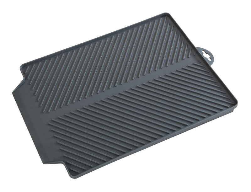 WENKO Linea Abtropfmatte grau