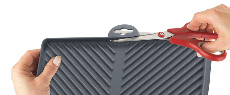 WENKO Linea Abtropfmatte grau