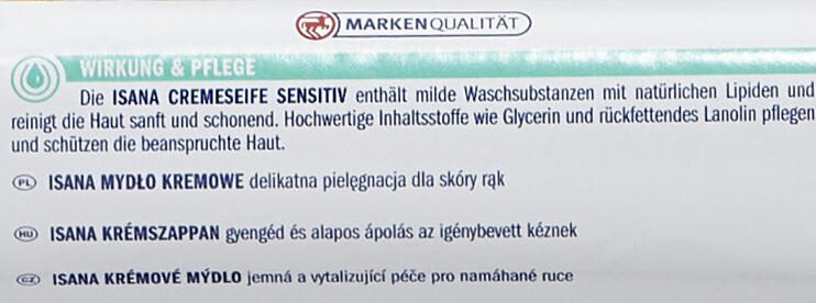 ISANA SENSITIV Feste Seife 150 g