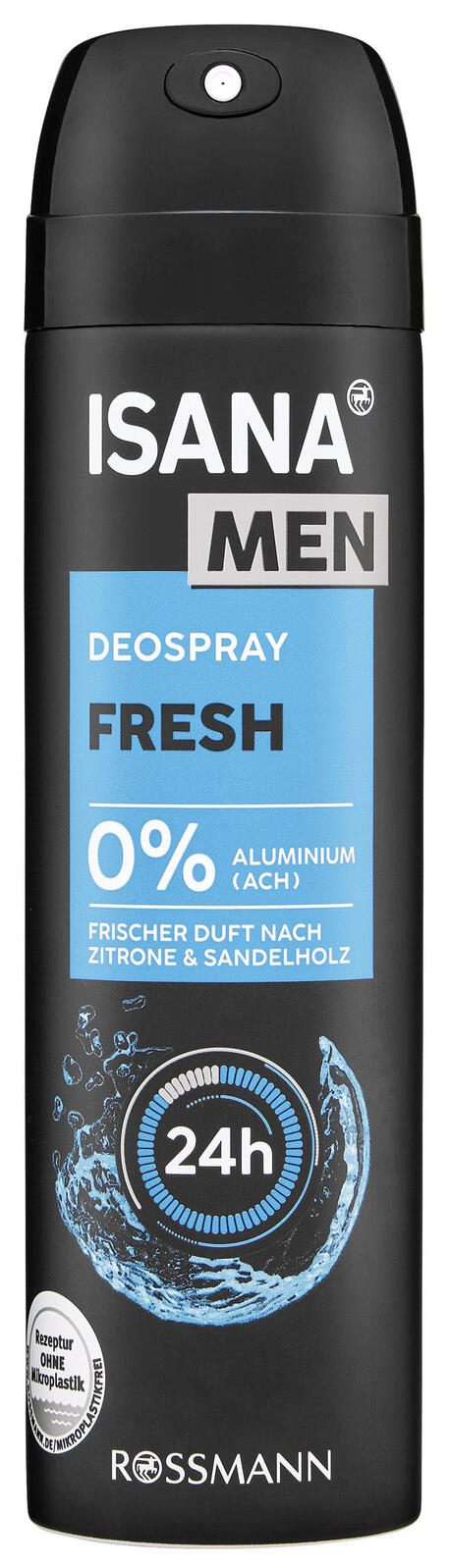 ISANA MEN FRESH Deo-Spray 150 ml