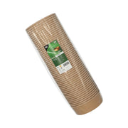 PAPSTAR pure Einweg-Salatschalen 15 cm 500 ml braun