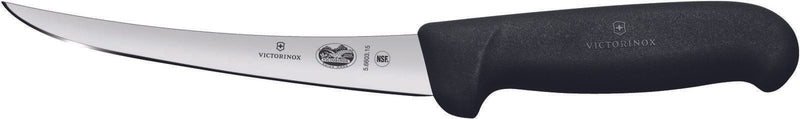 VICTORINOX Ausbeinmesser Fibrox Safety Grip silber, schwarz