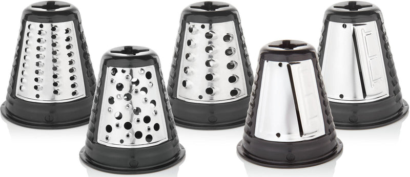 WMF KÜCHENminis Salat-to-go elektrische Reibe silber/schwarz