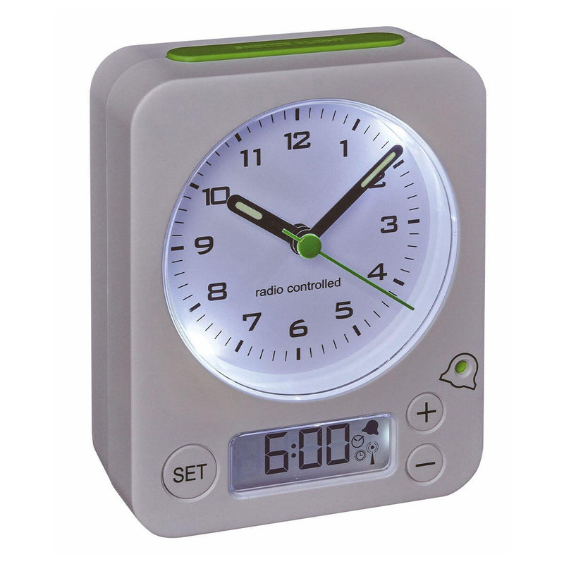 TFA® Funkwecker COMBO weiß